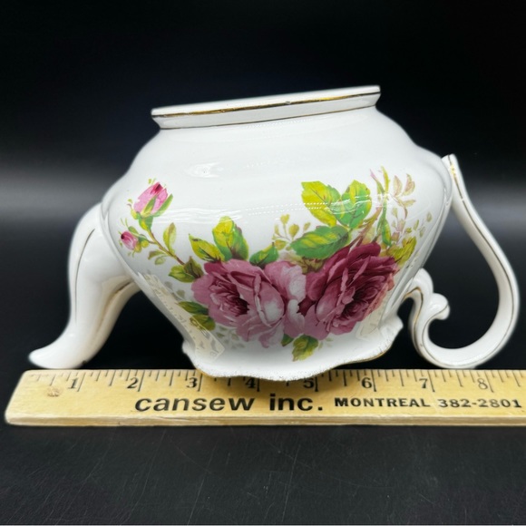 Royal Albert American Beauty Medium Teapot Bone China England - Picture 6 of 7